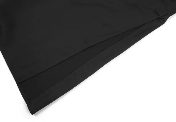 ヨウジヤマモト プールオムYohji Yamamoto POUR HOMME 変形ナンバリングパッチサスペンダーシャツ 黒2 K-87358_011