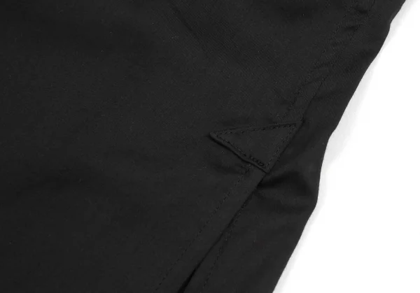 ヨウジヤマモト プールオムYohji Yamamoto POUR HOMME 変形ナンバリングパッチサスペンダーシャツ 黒2 K-87358_012