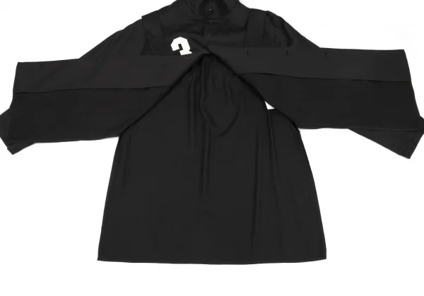 ヨウジヤマモト プールオムYohji Yamamoto POUR HOMME 変形ナンバリングパッチサスペンダーシャツ 黒2 K-87358_013