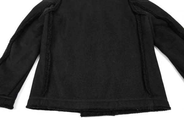 ジュンヤワタナベマン コムデギャルソンJUNYA WATANABE MAN COMME des GARCONS裏ボアニットピーコート 黒M K-87369_015