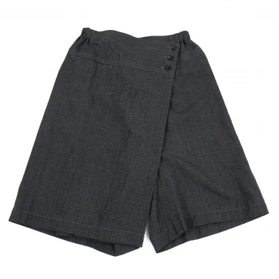 タオ コムデギャルソン tao COMME des GARCONS ラップサルエルショートパンツ