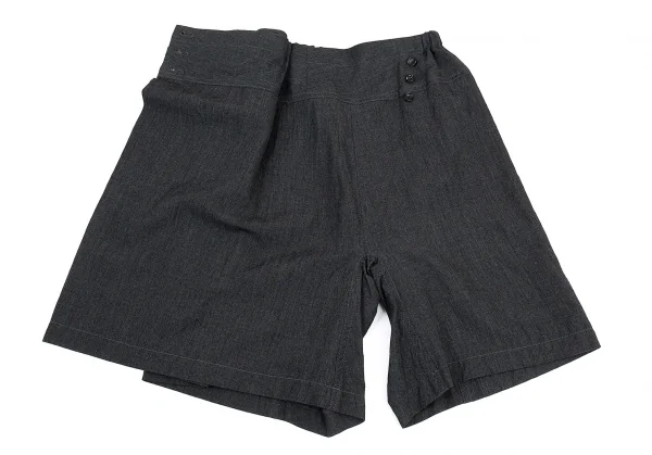 タオ コムデギャルソン tao COMME des GARCONS ラップサルエルショートパンツ グレーSS K-87456_006