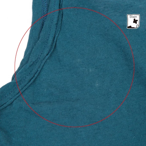 ワイズY's コットンリネン裁ち切りタンクトップ ダークブルー2 K-87467_011