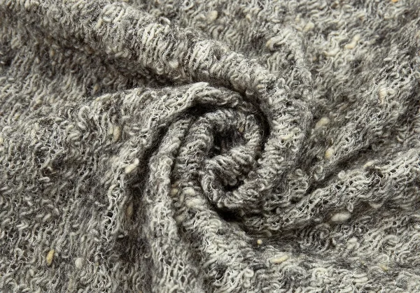 ワイズY's デザイン編みニットセットアップ グレー1 K-87476_018