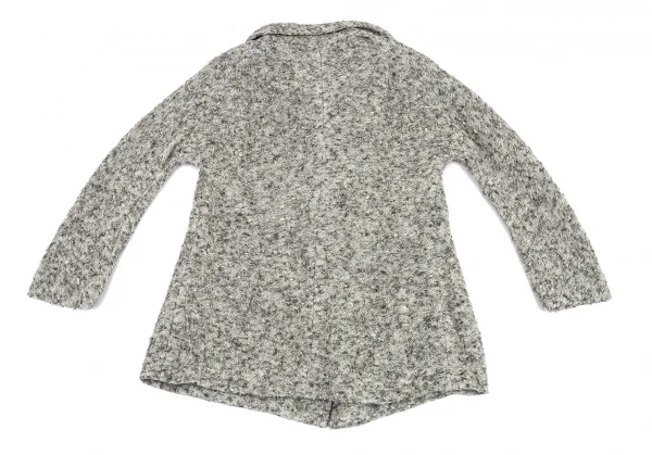 ワイズY's デザイン編みニットセットアップ グレー1 K-87476_009