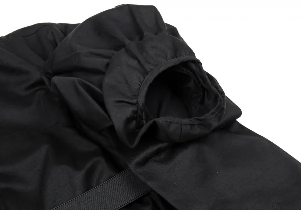 コムデギャルソンCOMME des GARCONSコットン変形袖デザインワンピース 黒M K-87489_010
