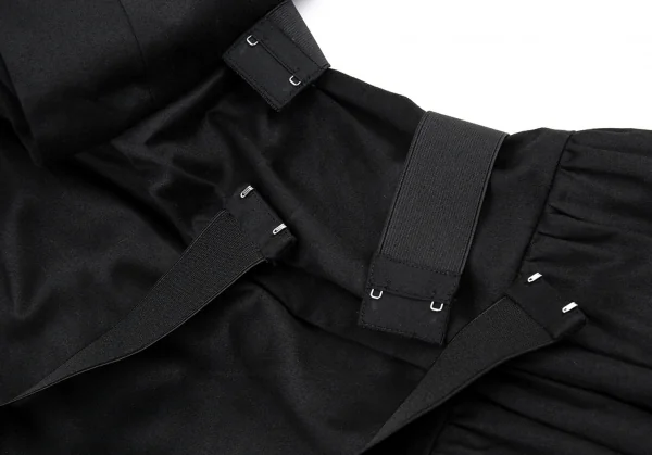 コムデギャルソンCOMME des GARCONSコットン変形袖デザインワンピース 黒M K-87489_012