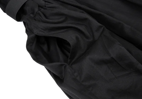 コムデギャルソンCOMME des GARCONSコットン変形袖デザインワンピース 黒M K-87489_014