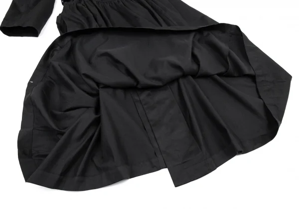 コムデギャルソンCOMME des GARCONSコットン変形袖デザインワンピース 黒M K-87489_015