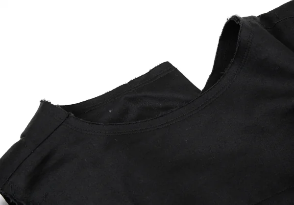 コムデギャルソンCOMME des GARCONSコットン変形袖デザインワンピース 黒M K-87489_005