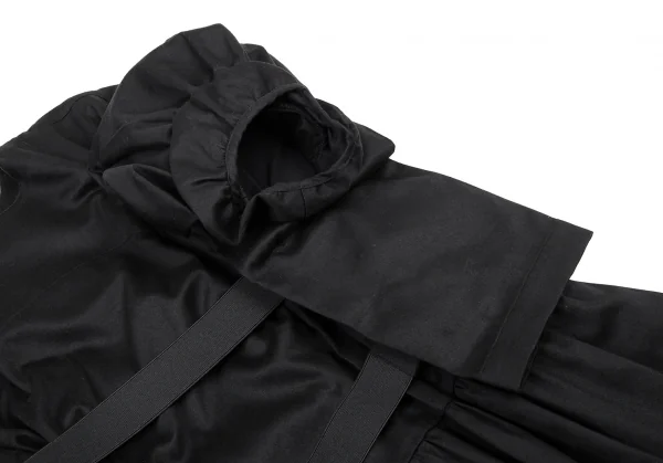 コムデギャルソンCOMME des GARCONSコットン変形袖デザインワンピース 黒M K-87489_009