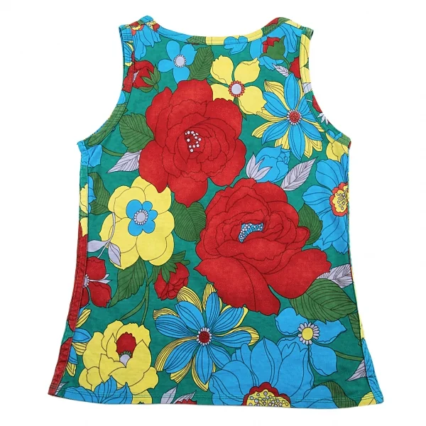 ジュンヤワタナベ コムデギャルソンJUNYA WATANABE COMME des GARCONS フラワープリントタンクトップ マルチM位 K-87535_011