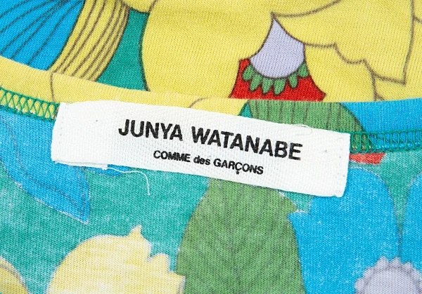 ジュンヤワタナベ コムデギャルソンJUNYA WATANABE COMME des GARCONS フラワープリントタンクトップ マルチM位 K-87535_014
