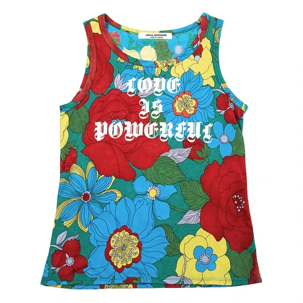 ジュンヤワタナベ コムデギャルソンJUNYA WATANABE COMME des GARCONS フラワープリントタンクトップ マルチM位 K-87535_002
