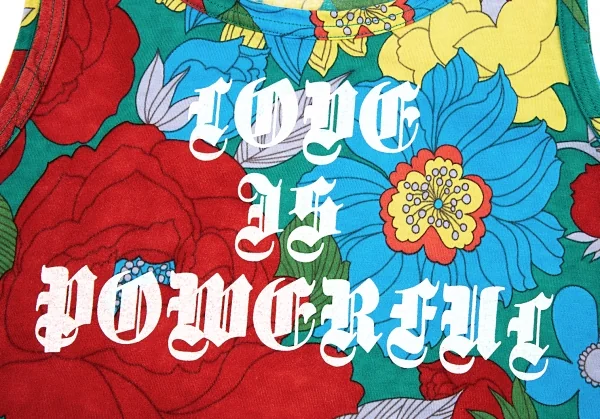 ジュンヤワタナベ コムデギャルソンJUNYA WATANABE COMME des GARCONS フラワープリントタンクトップ マルチM位 K-87535_006