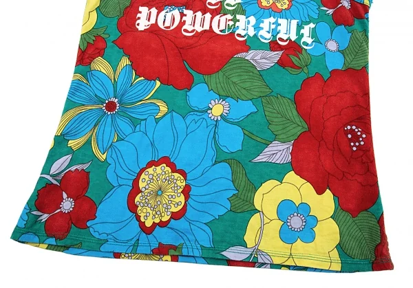 ジュンヤワタナベ コムデギャルソンJUNYA WATANABE COMME des GARCONS フラワープリントタンクトップ マルチM位 K-87535_008