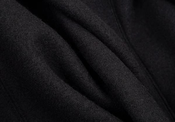 アルマーニ コレッツォーニ ARMANI COLLEZIONI ショールカラーウールジップジャケット 黒52 K-87607_013