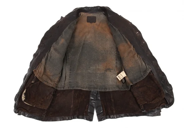 ISAMU KATAYAMA BACKLASH Leather Jacket K-87614_011