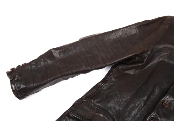 ISAMU KATAYAMA BACKLASH Leather Jacket K-87614_006