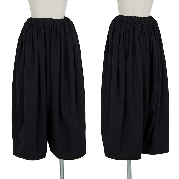 COMME des GARCONS Wool Gabardine Wide Pants Navy S K-87647_001