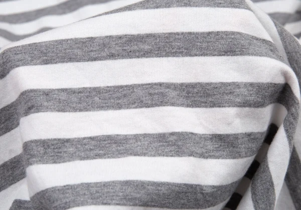 コムデギャルソンCOMME des GARCONS ボーダーカットソー地ストール 白グレー K-87748_005