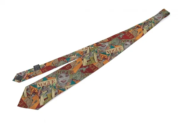 ジャンニヴェルサーチGIANNI VERSACE シルクヴォーグカバーデザインネクタイ マルチ K-87751_002