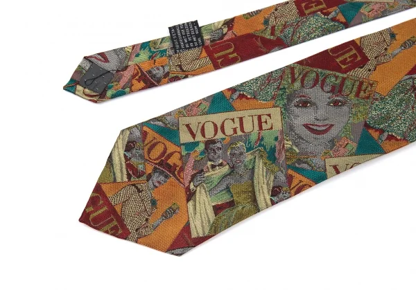 ジャンニヴェルサーチGIANNI VERSACE シルクヴォーグカバーデザインネクタイ マルチ K-87751_004