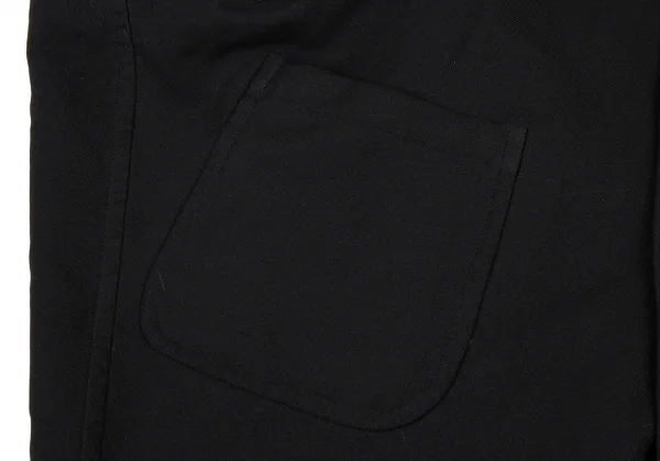 コムデギャルソンCOMME des GARCONS 製品染めロールアップドルマンコート 黒XS K-87763_009