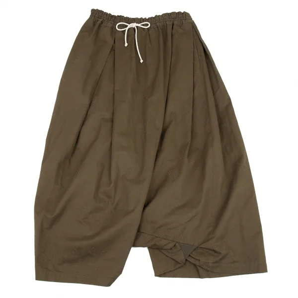 ワイズY's パンチングドットペンギンサルエルパンツ カーキ2 K-87808_002