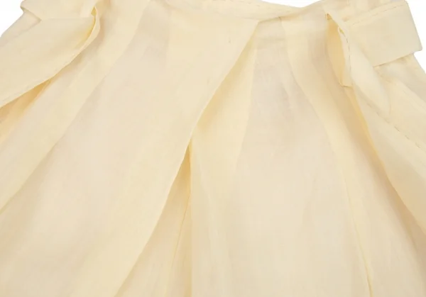 シビラSybilla リネンタックワイドパンツ クリームM K-87841_007