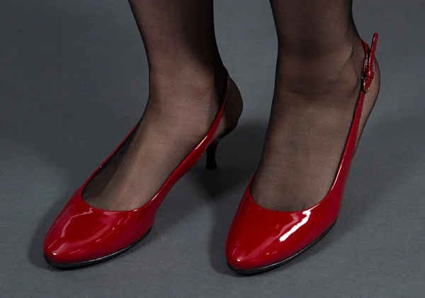 ディーアンドジーD&G エナメルベルトパンプス ワインレッド39(25位) K-87871_016