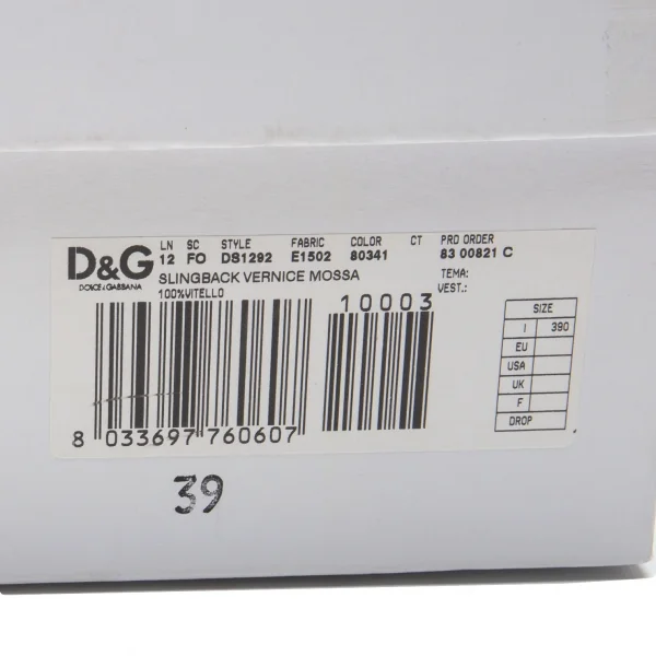 ディーアンドジーD&G エナメルベルトパンプス ワインレッド39(25位) K-87871_018