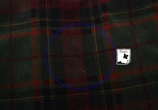 ラ ペリオード ヨシエ イナバLa Periode yoshie inabaベロアタータンチェックスカート 深緑他M位 K-88252_004