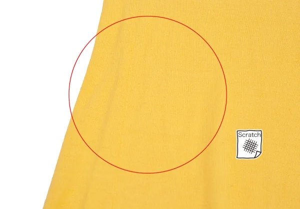 メゾンマルタンマルジェラMaison Martin Margiela 1 レーヨン深Vネックニット 黄M K-88266_007