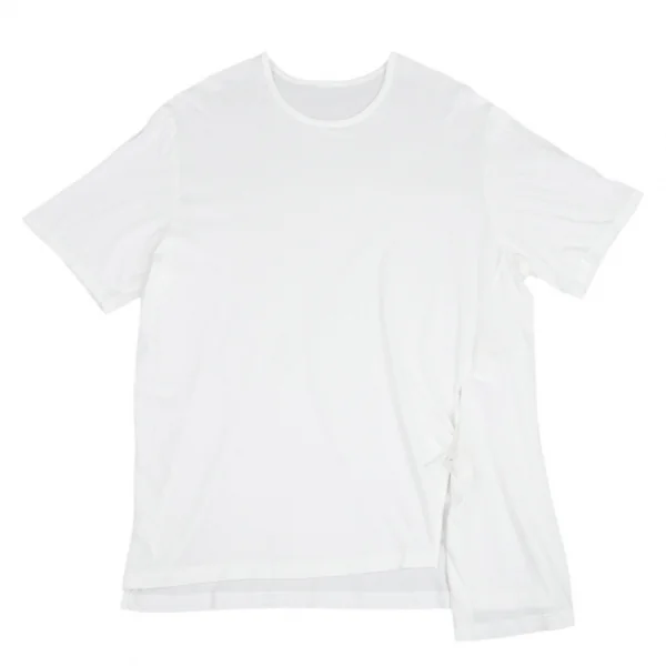 グラウンド ワイGround Y ヘムツイステッドビッグシルエットTシャツ 白3 K-88277_002