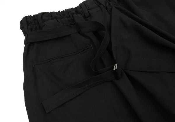 Ground Y Rayon Layered Wrap Design Pants K-88286_011