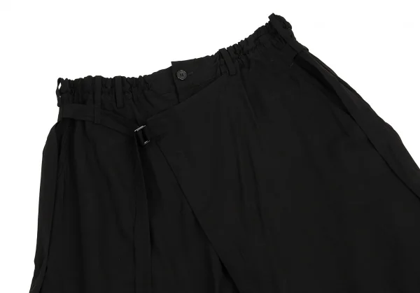 Ground Y Rayon Layered Wrap Design Pants K-88286_002