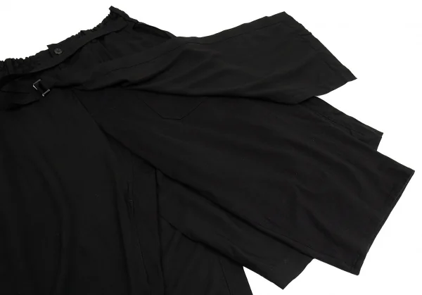 Ground Y Rayon Layered Wrap Design Pants K-88286_008
