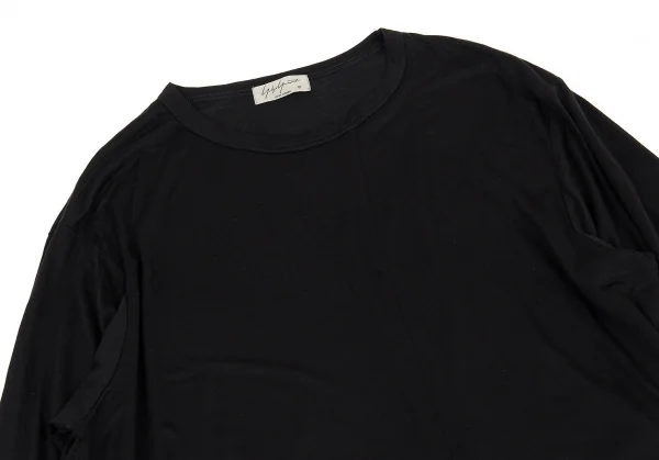 Yohji Yamamoto POUR HOMME Asymmetrical Long Sleeve T Shirt