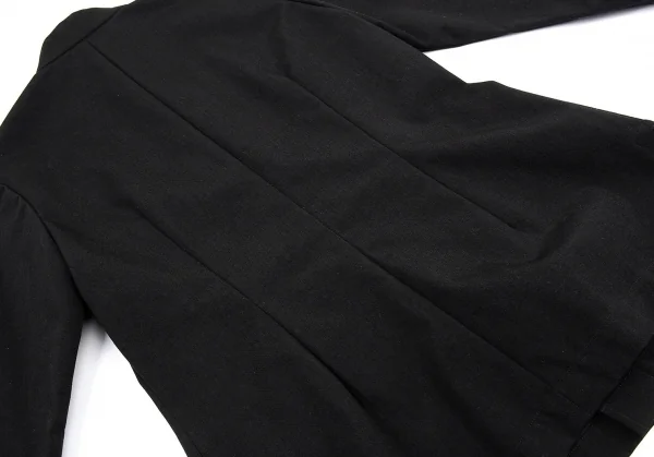 コムコム コムデギャルソンCOMME des GARCONS ナイロンスナップボタンチャイナジャケット 黒S K-88299_014