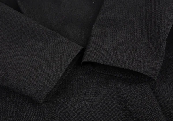 コムコム コムデギャルソンCOMME des GARCONS ナイロンスナップボタンチャイナジャケット 黒S K-88299_006