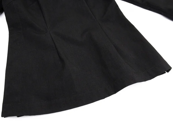 コムコム コムデギャルソンCOMME des GARCONS ナイロンスナップボタンチャイナジャケット 黒S K-88299_008