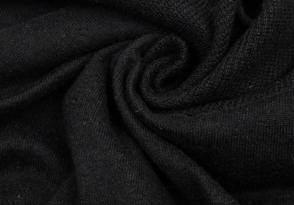 プランテーションPlantation コットンレーヨンニットトップス 黒M K-88309_014