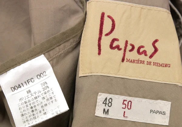 Papas Cotton Polyester Spring Coat K-88334_020