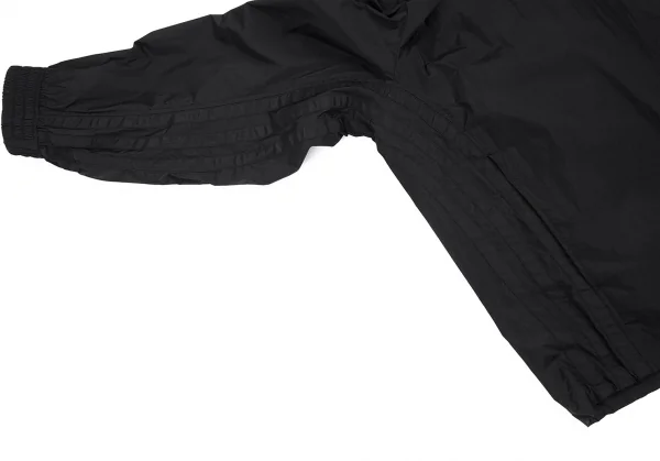 ワイスリーY-3 ナイロンポケットデザインビッグシルエットパーカー 黒2XL K-88354_010