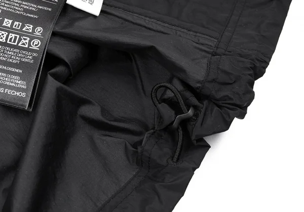 ワイスリーY-3 ナイロンポケットデザインビッグシルエットパーカー 黒2XL K-88354_013