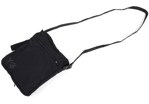 ワイスリーY-3 ナイロンポケットデザインビッグシルエットパーカー 黒2XL K-88354_015