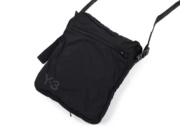 ワイスリーY-3 ナイロンポケットデザインビッグシルエットパーカー 黒2XL K-88354_016