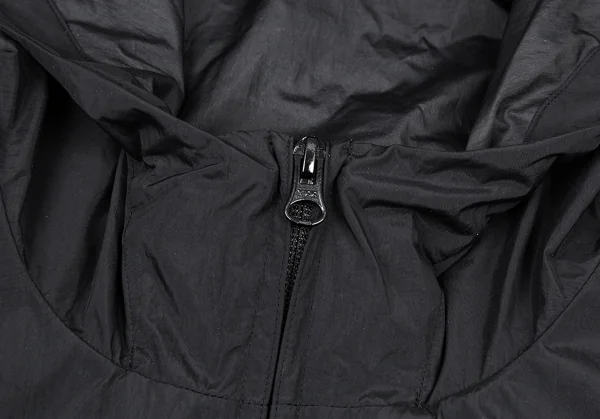 ワイスリーY-3 ナイロンポケットデザインビッグシルエットパーカー 黒2XL K-88354_003