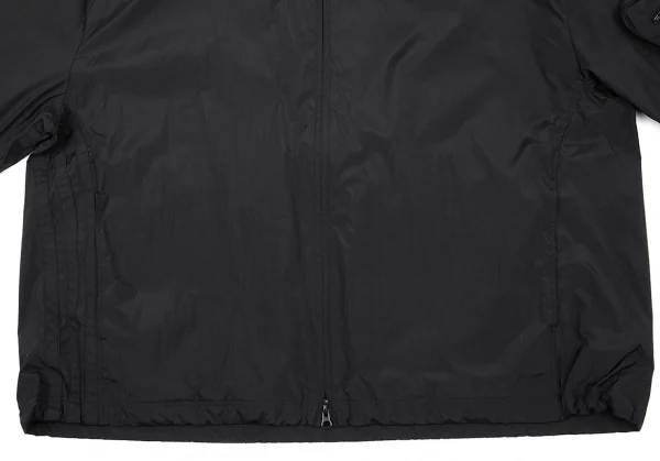 ワイスリーY-3 ナイロンポケットデザインビッグシルエットパーカー 黒2XL K-88354_009